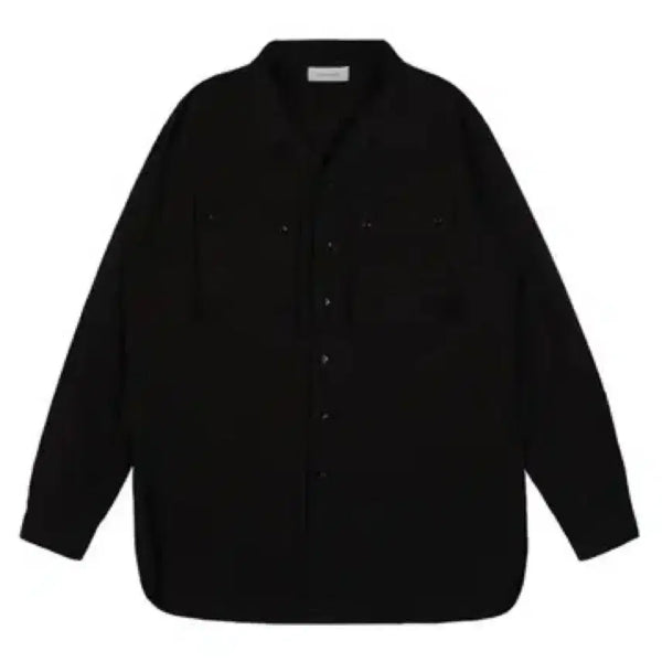 [BUNJANG] Lemaire 22SS Black Military Shirt Size 48 / 르메르 22ss 블랙 밀리터리 셔츠 48