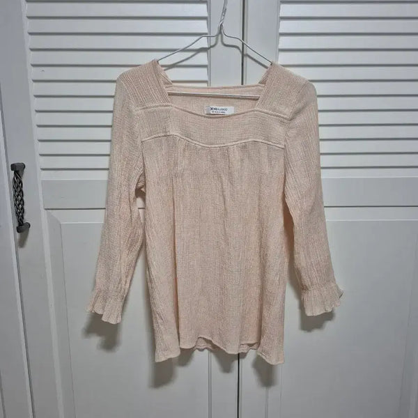 [BUNJANG] Square Neck Blouse / 스퀘어넥 블라우스