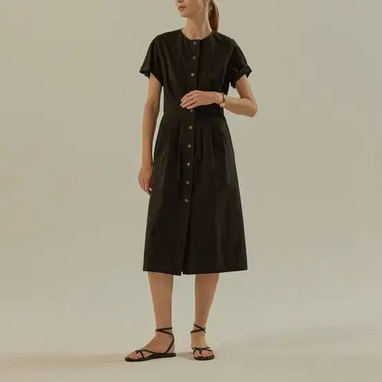 [BUNJANG] Mango Many Please Venice One-Piece Dress Black / 망고매니플리즈 mmp 베니스 원피스 블랙