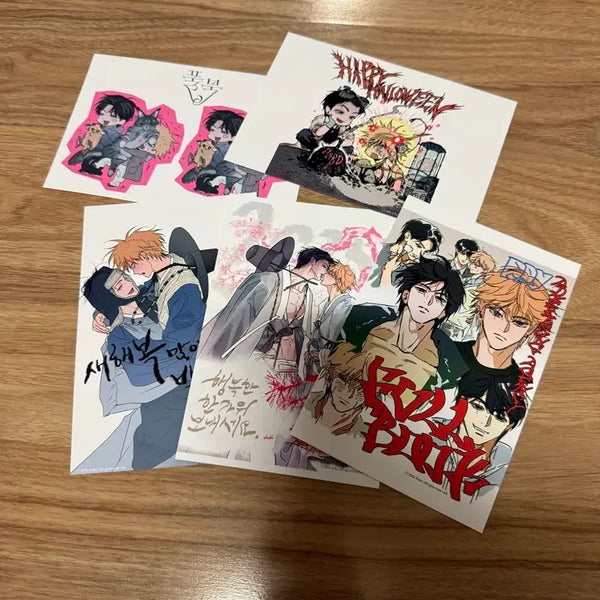[BUNJANG] Full Book Printty Bundle Set / 풀북 프린티 5장 일괄