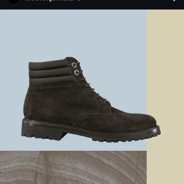 [BUNJANG] Moorer Suede Boots Dark Brown / moorer 무레르 스웨이드 부츠 다크브라운 eu42