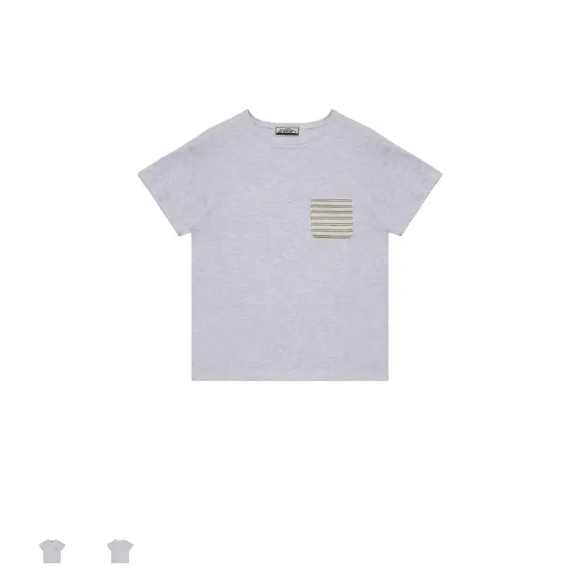 [BUNJANG] Saros Melange Pocket T-shirt / Saros Pocket T-shirt - Melange(1)
