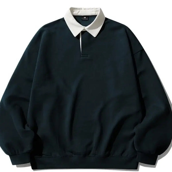 [BUNJANG] WV PROJECT Kakoo Collar Sweatshirt / 더블유브이프로젝트 카쿠 카라 맨투맨