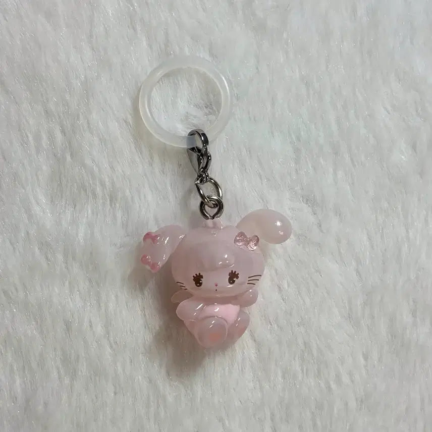 [BUNJANG] Miko Characters Cami Rabbit Pouch Gacha Keyring / 미사용 새상품 미코 캐릭터즈 캐미 토끼 메지루시 가챠 키링