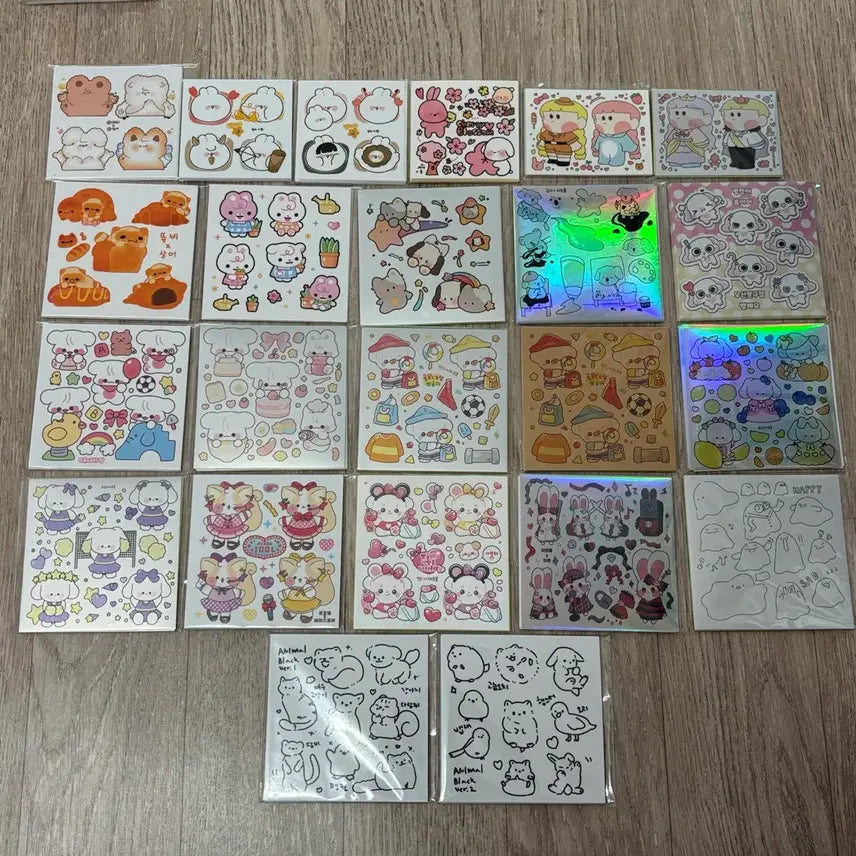 [BUNJANG] 23 Types (230 pcs) Sticker Bundle Set / 인스 23종(230장) 일괄