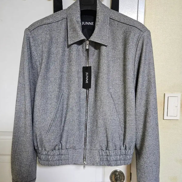 [BUNJANG] JUNNE J39 Dobby Herringbone Jacket (M) / 준느 / J39 도비 헤링본 그레이 / M