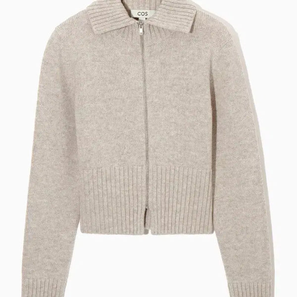 [BUNJANG] COS Cropped Wool Zip-Up XS / 코스 크롭 울 집업 XS