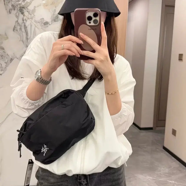[BUNJANG] Arc'teryx Heliad 6 Crossbody Bag Black / 아크테릭스 헬리아드 6 크로스백 블랙/ 새 제품