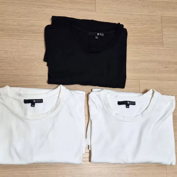 [BUNJANG] NIX Men's Long Sleeve T-Shirt Bundle Set (3-Pack) / 닉스 남성 긴팔 티셔츠  3종 세트  100