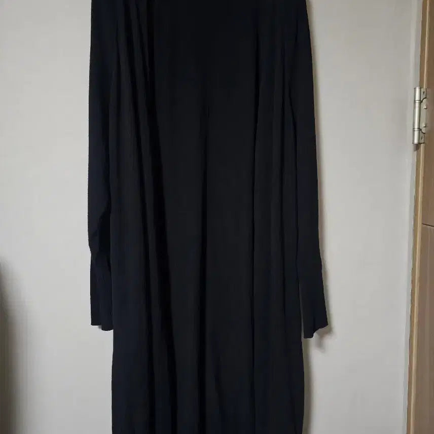[BUNJANG] TIME Black Long Cardigan / 정품) TIME 타임 한섬 블랙 롱가디건