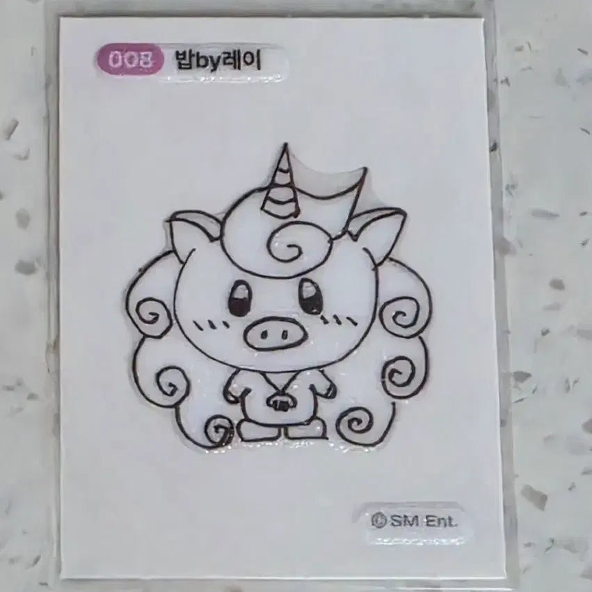 [BUNJANG] EXO D.O. Random Bbang Ttibu Seal Bundle / 엑소 뭉치즈 랜덤 밥 띠부씰 양도