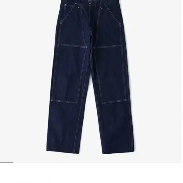 [BUNJANG] Headlight Double Knee Dungaree Denim Pants 30x32 / 헤드라이트 더블니 덩가리 데님팬츠 30 x 32