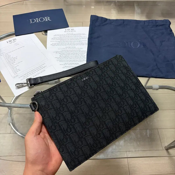 [BUNJANG] Dior Oblique A5 Clutch / {새상품급/최저가}디올 오블리크 A5 클러치