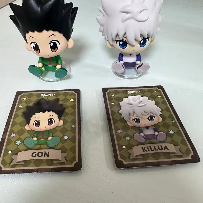 [BUNJANG] Hunter x Hunter Nendoroid Sitting Figures Gon & Killua Bundle Set / 헌터헌터 눌셋 앉은피규어 곤 키르아 판매