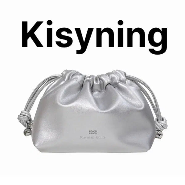 [BUNJANG] Kissing Pouch Silver / (새상품) 키시닝 파우치