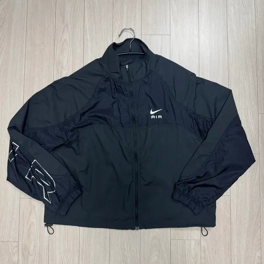 [BUNJANG] Nike Air Running Windbreaker Jacket Black / [나이키] 바람막이 블랙 에어 러닝 자켓