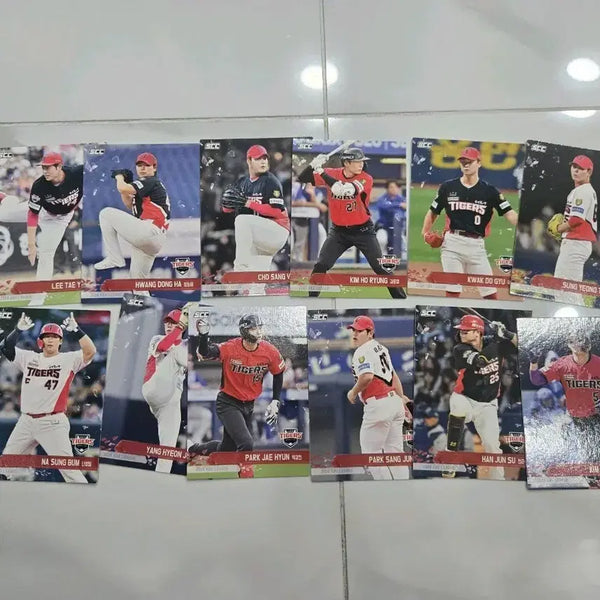 [BUNJANG] Kia Tigers KBO Plus Normal Full Set / [풀세트] KBO 플러스 카드 기아타이거즈 노멀 풀세트 (김호령 박재현 김도영 등)