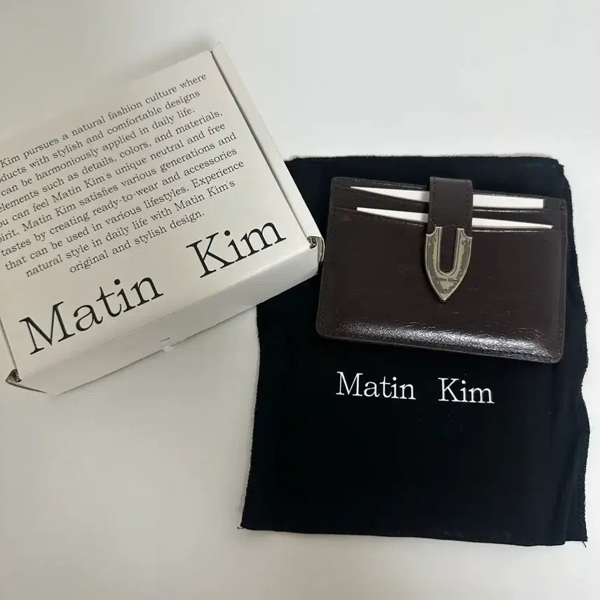 [BUNJANG] MATINKIM Leather Wallet / 마땡킴 지갑