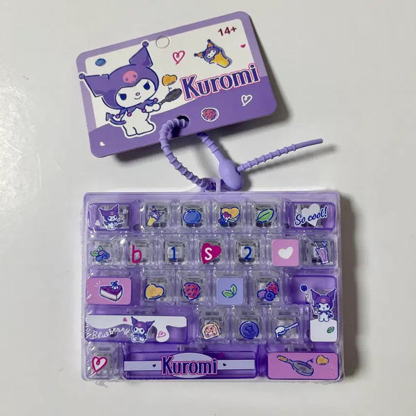 [BUNJANG] Sanrio Kuromi Large Keycap / 산리오 쿠로미 대왕키캡