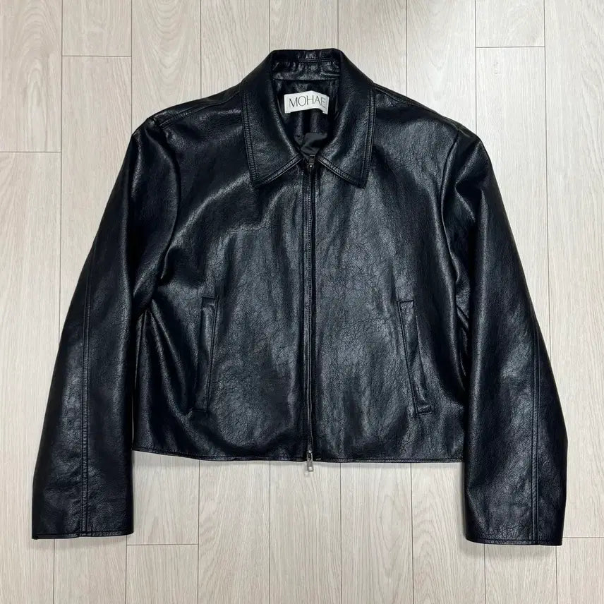 [BUNJANG] MOHAE Women's Leather Jacket / [모헤] 레더 자켓 / 가죽 자켓 여성