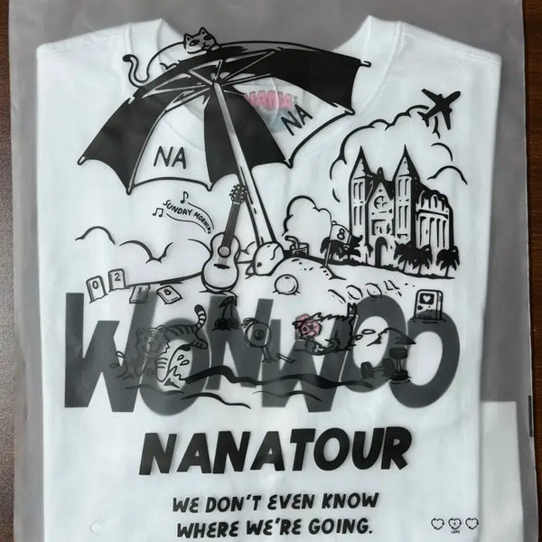 [BUNJANG] SEVENTEEN Nanature Wonwoo T-Shirt L / 세븐틴 나나투어 원우 티셔츠 L