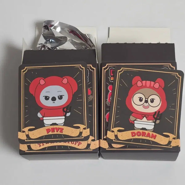[BUNJANG] T1 Doran & Peyz Hot Stuff Collaboration Figure Set / T1 티원 홈그라운드 홈그 hot stuff 도란 doran + 페이즈 peyz 피규어 판매