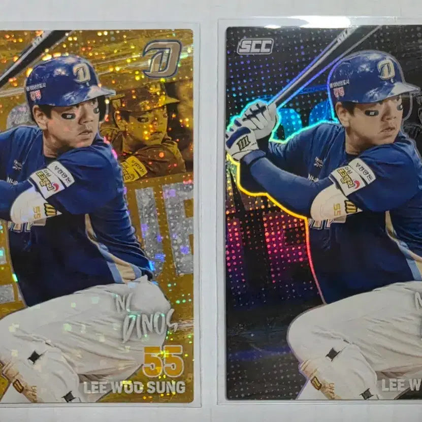 [BUNJANG] 2026 KBO Lee Woo-sung Parallel/Holo Set / 2026 KBO 카드 이우성 패러렐/홀로 세트팝니다.