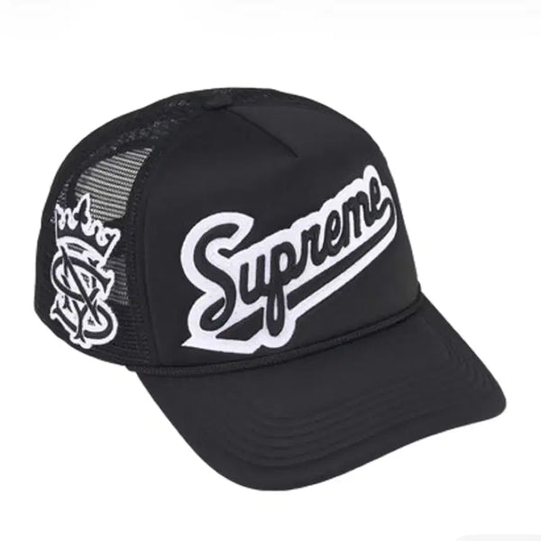 [BUNJANG] Supreme University Mesh 5-Panel Cap Black SS26 / 슈프림 유니버시티 메쉬 백 5-패널 블랙 - 26SS