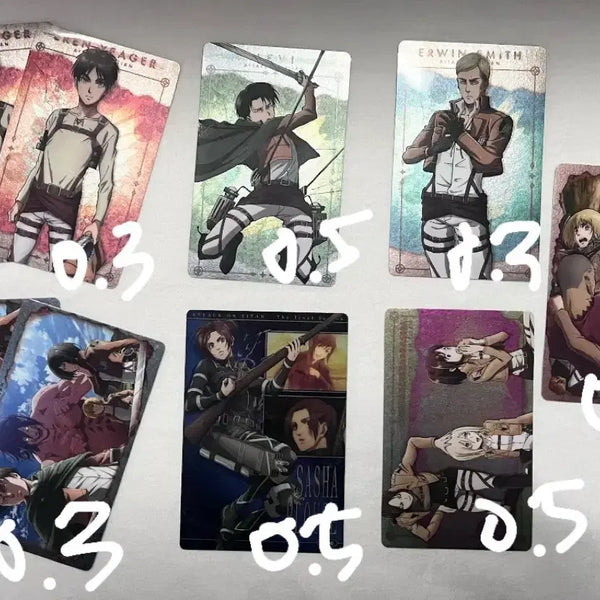 [BUNJANG] Attack on Titan Photocard / 진격의 거인 포토카드