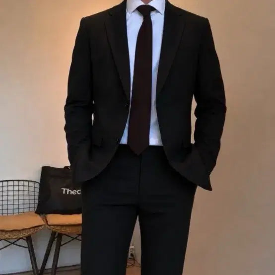 [BUNJANG] Theory Virgin Wool Setup Suit Black / 정가 129만) 띠어리 theory 버진울셋업수트정장 블랙