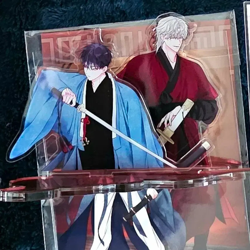 [BUNJANG] Sahwa Mulbam Acrylic Stand Set with Postcard / 사화 물밤 아크릴 스탠드 물가의 밤 태주의현 엽서포함
