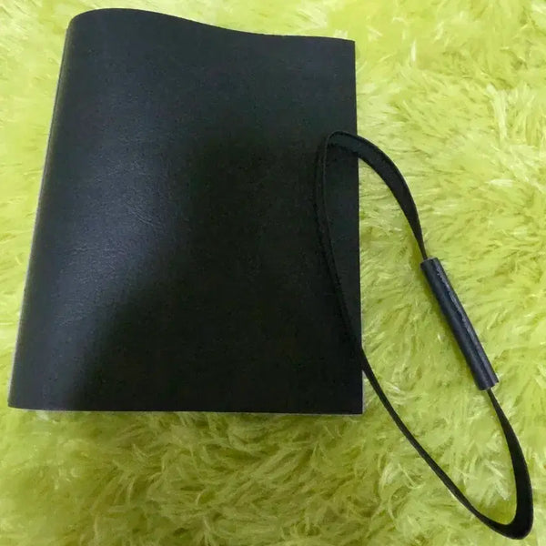 [BUNJANG] NOTO A7 Vegan Leather Binder - Black / 노토 NOTO 다이어리 바인더 A7 블랙
