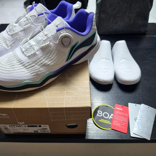 [BUNJANG] Li-Ning BOA Mega 2.0 Table Tennis Shoes / <정품> 리닝 고급 보아 메가 2.0 탁구화 255