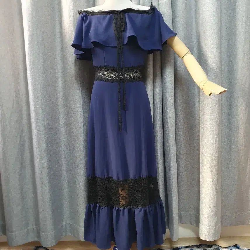 [BUNJANG] Goddess Off-Shoulder Maxi Dress / 여신 오프숄더 맥시원피스