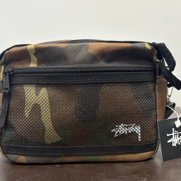[BUNJANG] Stussy Camo Pattern Crossbody Bag / Stussy 카모 패턴 크로스백/ 새 제품