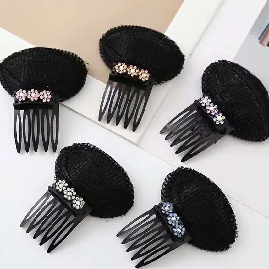 [BUNJANG] Cubic Hair Volume Pad Set (2 Pieces) / 큐빅 헤어 볼륨 패드 2개 세트.새상품