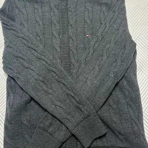 [BUNJANG] Tommy Hilfiger Lambswool Knit Zip-Up / 타미힐피거 램스울 니트집업