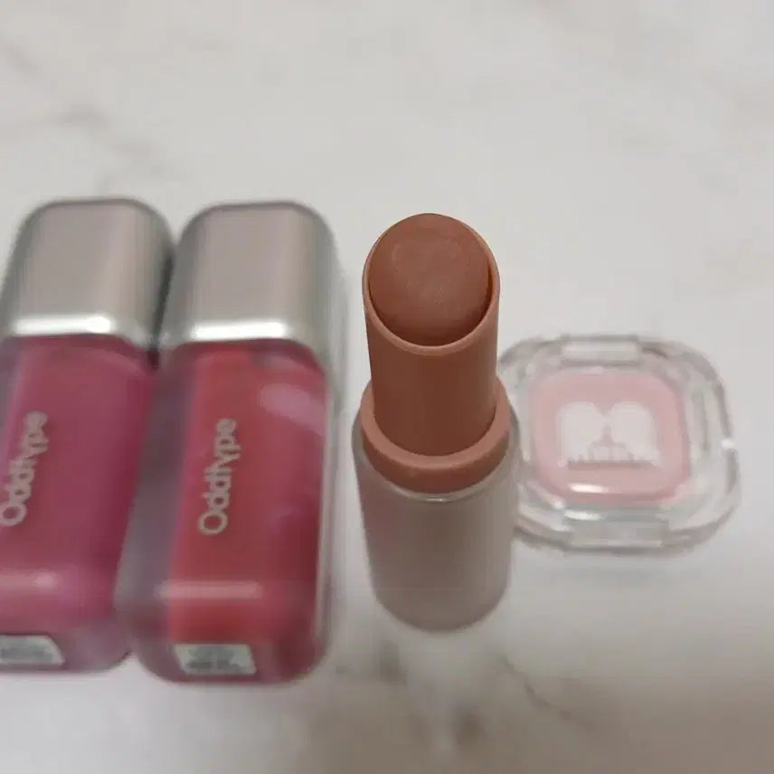 [BUNJANG] OddType Singularity, Hoo / Peripera Lipstick / Mude Shadow Palette Bundle / 오드타입 싱귤래리티, 호오 / 페리페라 힙생힙사 / 뮤드 섀도우