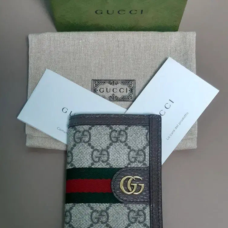 [BUNJANG] Gucci GG Supreme Card Case Organizer Wallet / 구찌 지갑 GG수프림 카드지갑 오거나이저 (정품)