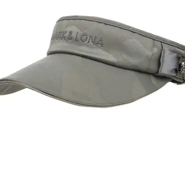 [BUNJANG] Mark &ロナ Camouflage Jacquard Wide Visor Golf Hat / 마크앤로나 골프모자 (카모플라주 와이드바이저)카키,화이트