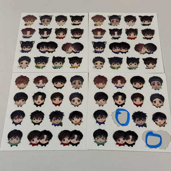 [BUNJANG] Garbage Time Tsuko Hanhi Sticker / 가비지타이 쯔코님 빤히 스티커