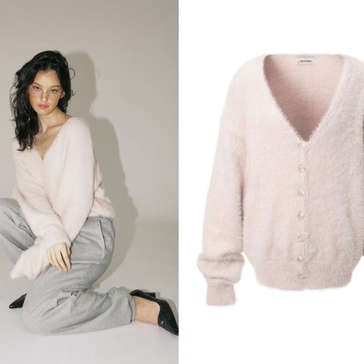 [BUNJANG] 3times Merry Knit Cardigan / 쓰리타임즈 메리 니트 가디건