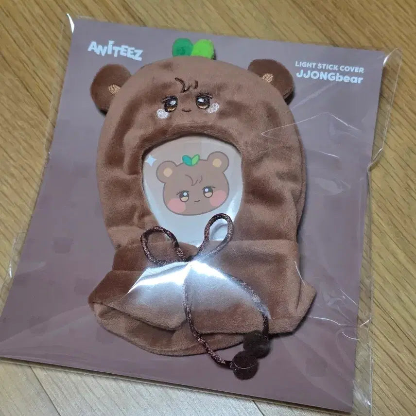 [BUNJANG] ATEEZ Aniteez Dejavu Lightstick Cover Cape Jjongbear Seonghwa Photocard Included / 에이티즈 애니티즈 데자부 응원봉 커버 케이프 쫑베어 종호 포카포함 판매양도