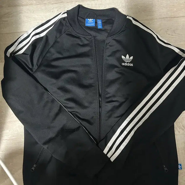 [BUNJANG] Adidas Firebird Jersey Black M / 아디다스 파이어버드 져지 블랙 M