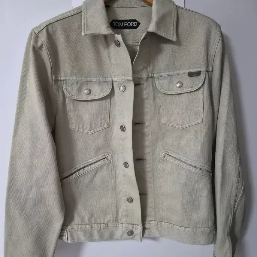 [BUNJANG] Tom Ford Moleskin Trucker Jacket / 톰포드 몰스킨 트러커 자켓