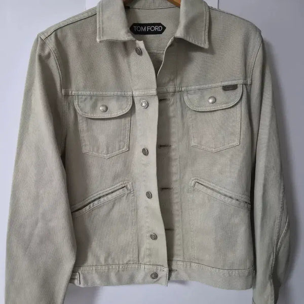 [BUNJANG] Tom Ford Moleskin Trucker Jacket / 톰포드 몰스킨 트러커 자켓