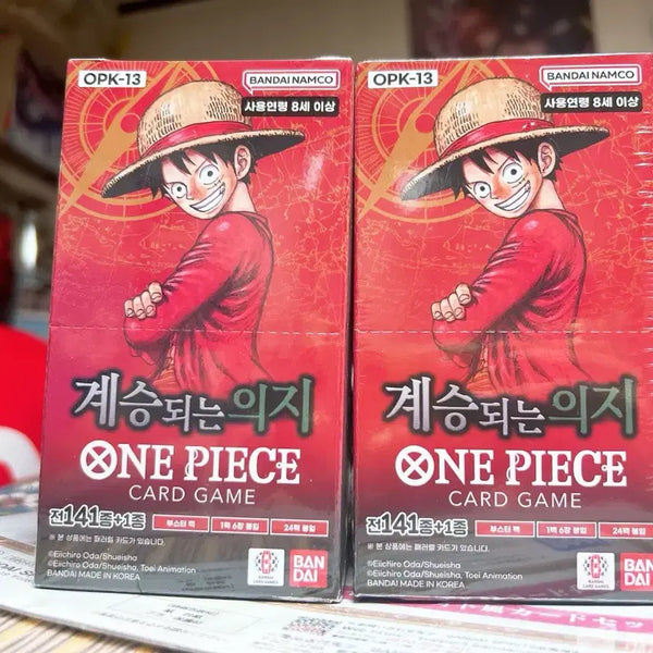 [BUNJANG] One Piece Card Set 13 (Sealed) / (슈링크O/택포) OPK13 원피스카드13탄