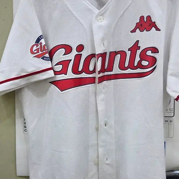 [BUNJANG] Lotte Giants Lee Dae-ho Authentic Baseball Jersey / 롯데 유니폼 이대호 마킹 L