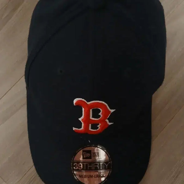 [BUNJANG] New Era Boston Red Sox 3930 Cap Navy / 뉴에라 보스턴 레드삭스 3930 모자 네이비 사용감적음
