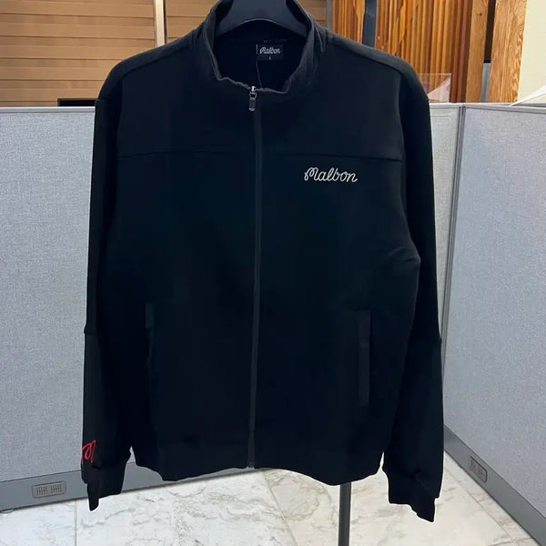 [BUNJANG] Malbon Men's Golf Jacket Black / 남성 골프 자켓 블랙